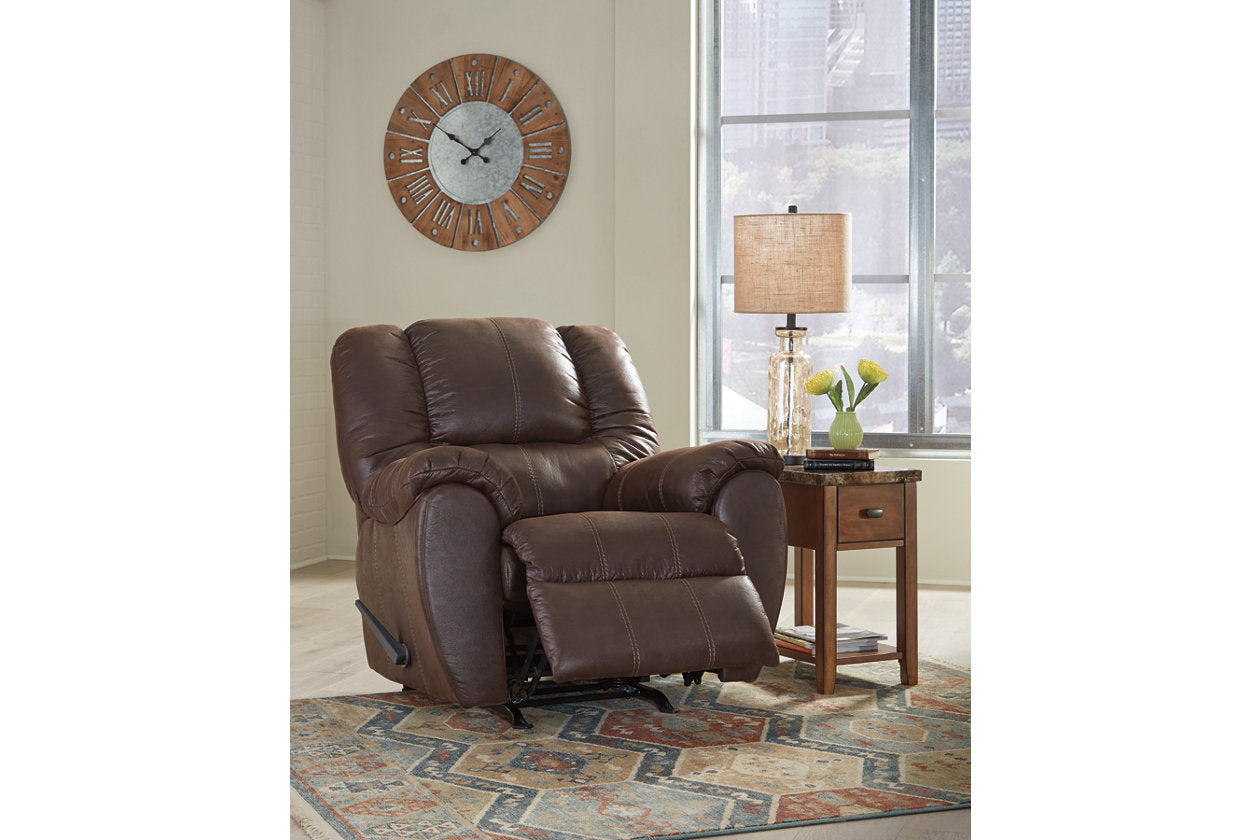 McGann Walnut Recliner - 1030125 - Bien Home Furniture & Electronics