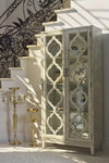 McKellen Antique White 2-Door Tall Cabinet - 953375 - Bien Home Furniture & Electronics
