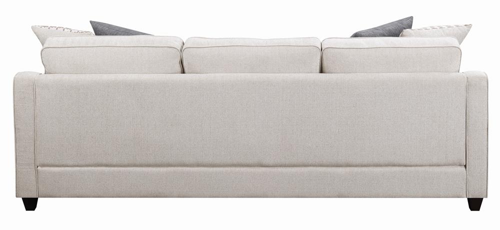 McLoughlin Upholstered Sectional Cream - 501840 - Bien Home Furniture & Electronics