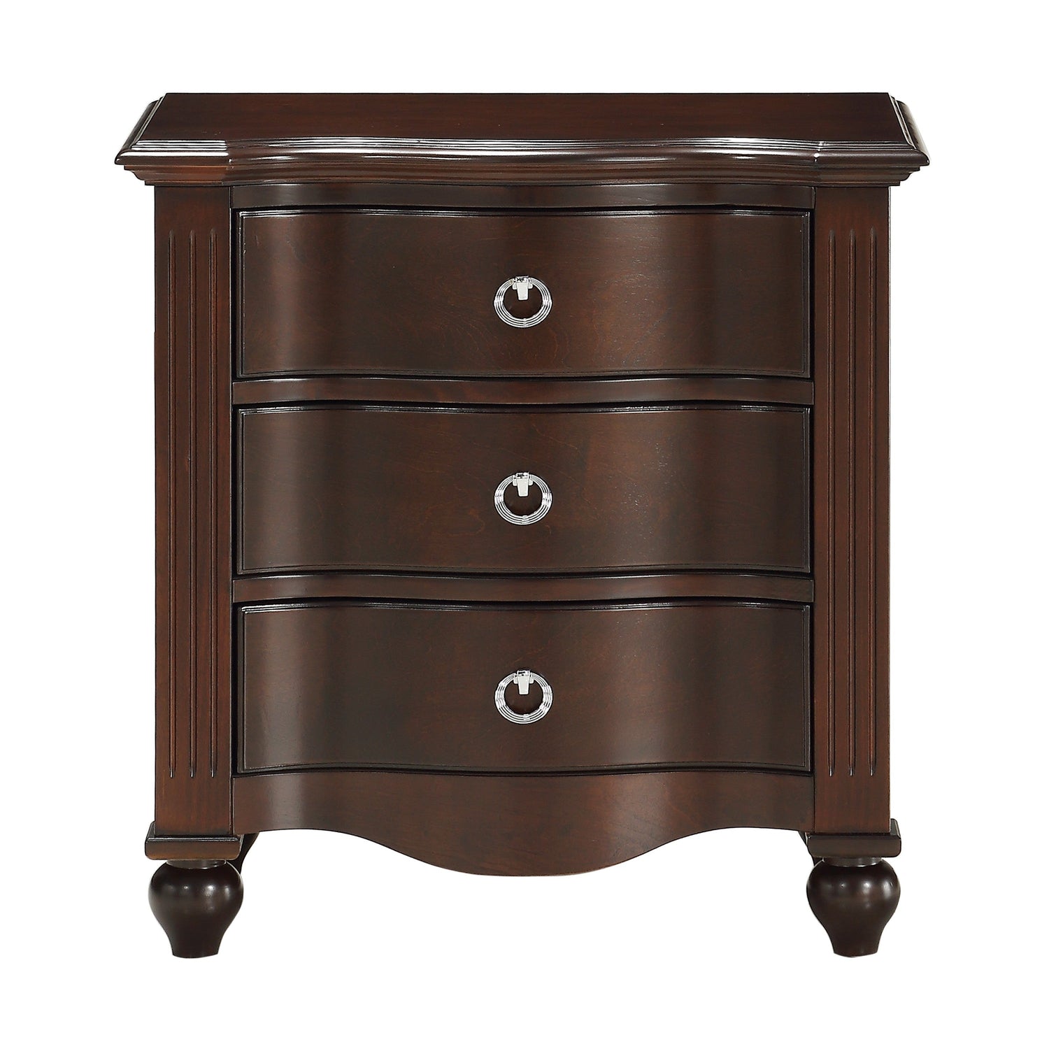 Meghan Espresso Nightstand - 2058C-4 - Bien Home Furniture & Electronics