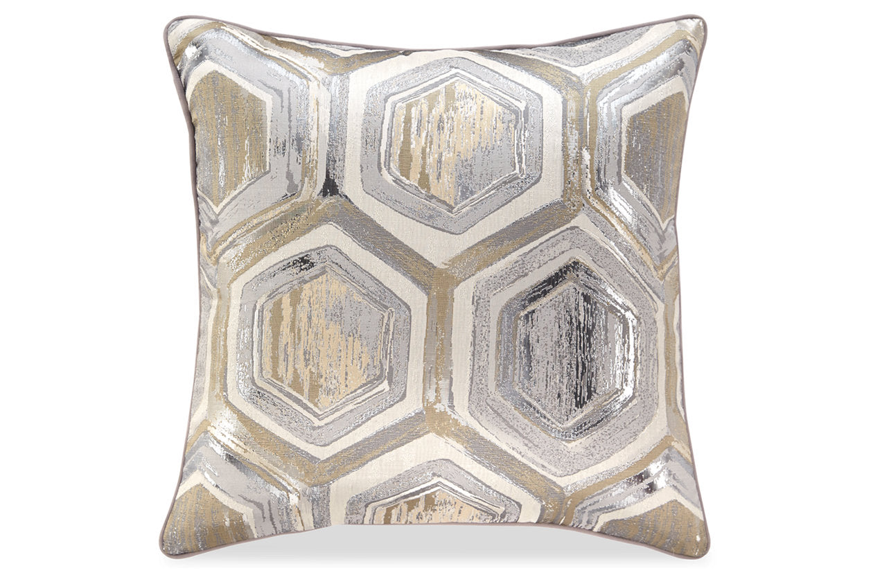 Meiling Metallic Pillow, Set of 4 - A1000480 - Bien Home Furniture & Electronics