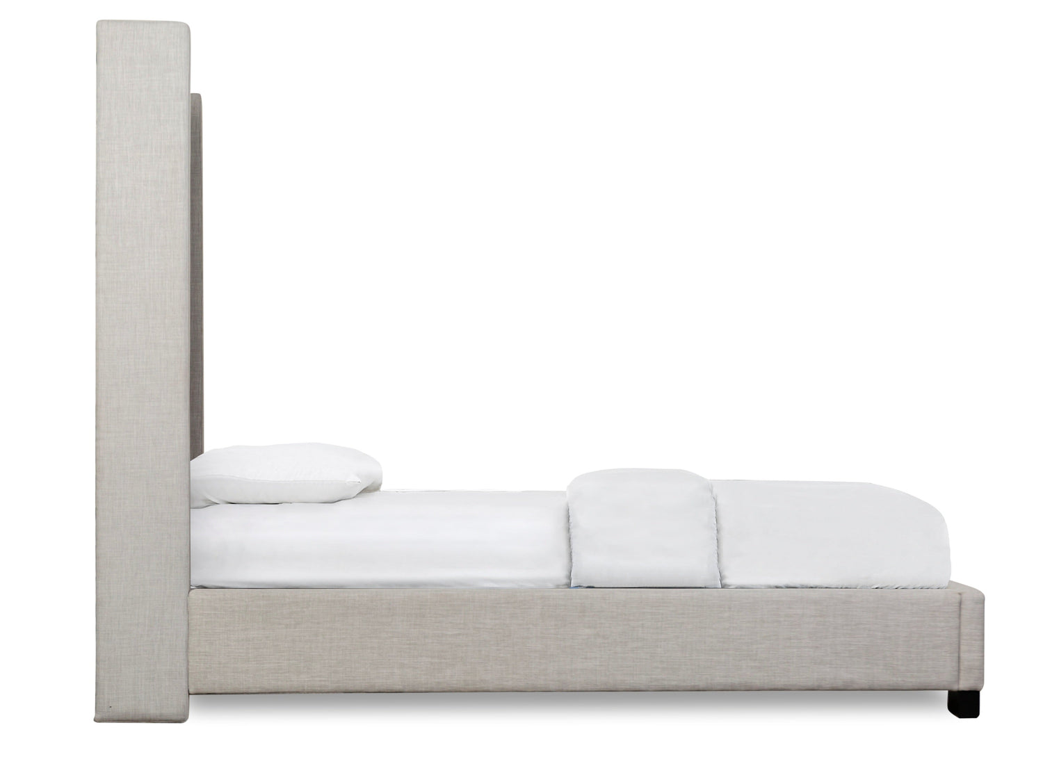 Melody Gray Queen Upholstered Bed - SH229GRY-1 - Bien Home Furniture & Electronics