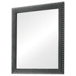 Melody Gray Rectangular Upholstered Dresser Mirror - 223384 - Bien Home Furniture & Electronics