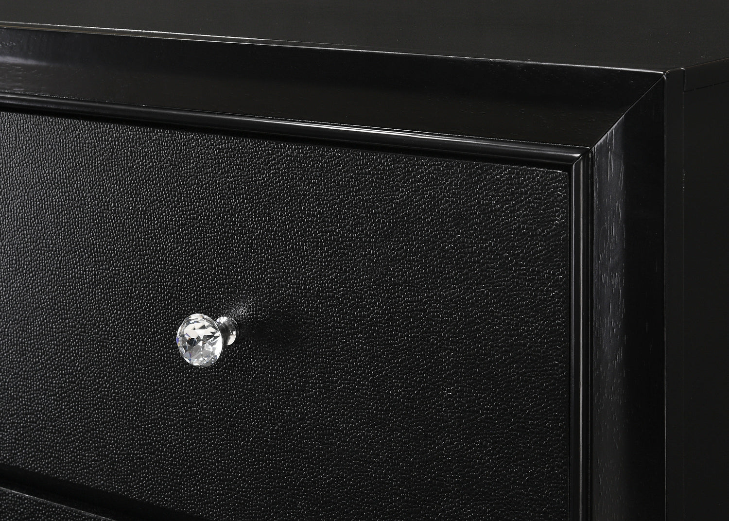 Micah Black Bedroom Mirror (Mirror Only) - B4350-11 - Bien Home Furniture & Electronics