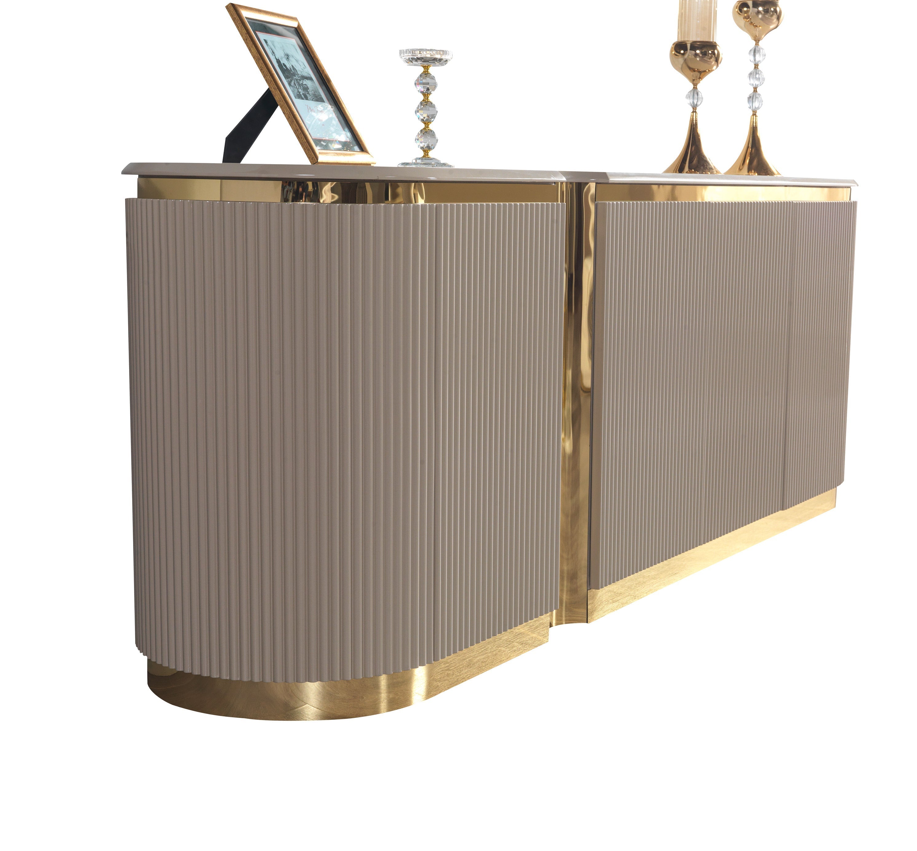 Milena Ivory Dining Server - MILENAIV-SRV - Bien Home Furniture & Electronics