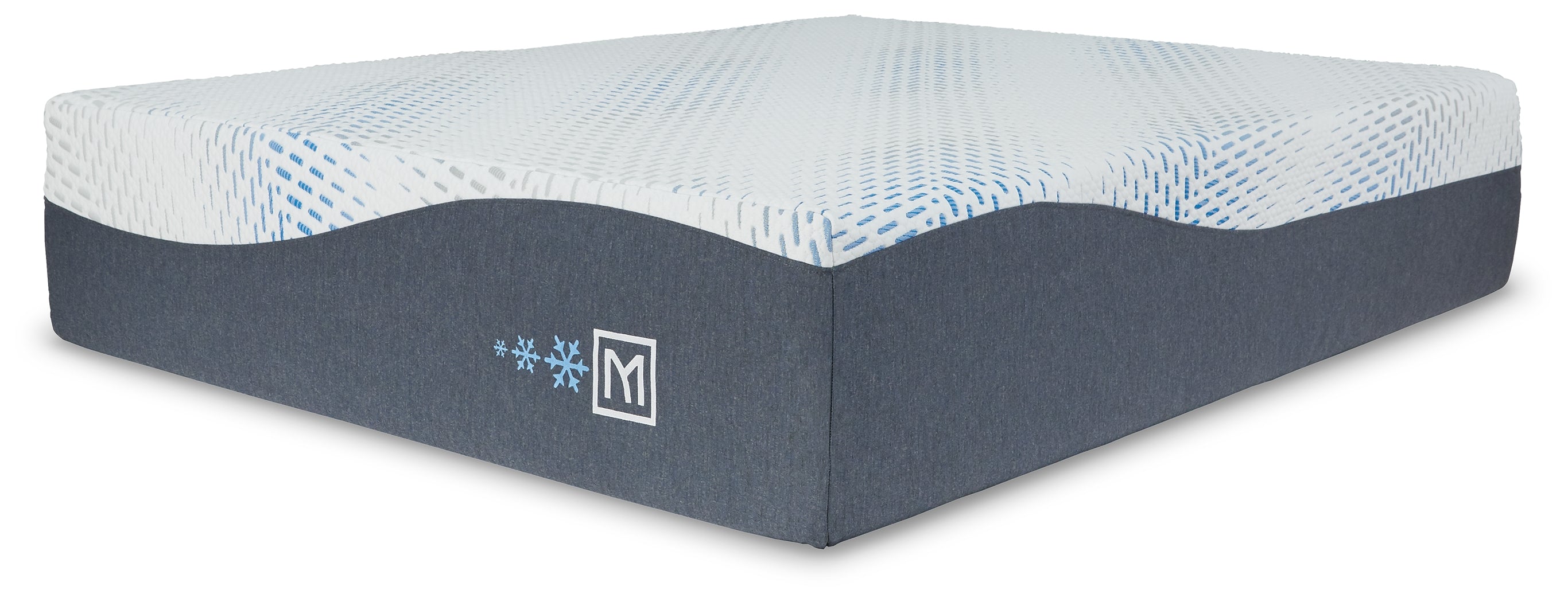Millennium Luxury Plush Gel Latex Hybrid White California King Mattress - M50851 - Bien Home Furniture & Electronics