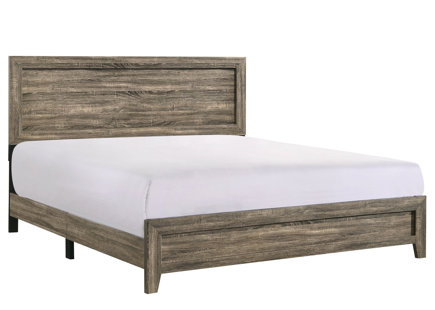 Millie Brown King Panel Bed - B9200-K-BED - Bien Home Furniture &amp; Electronics