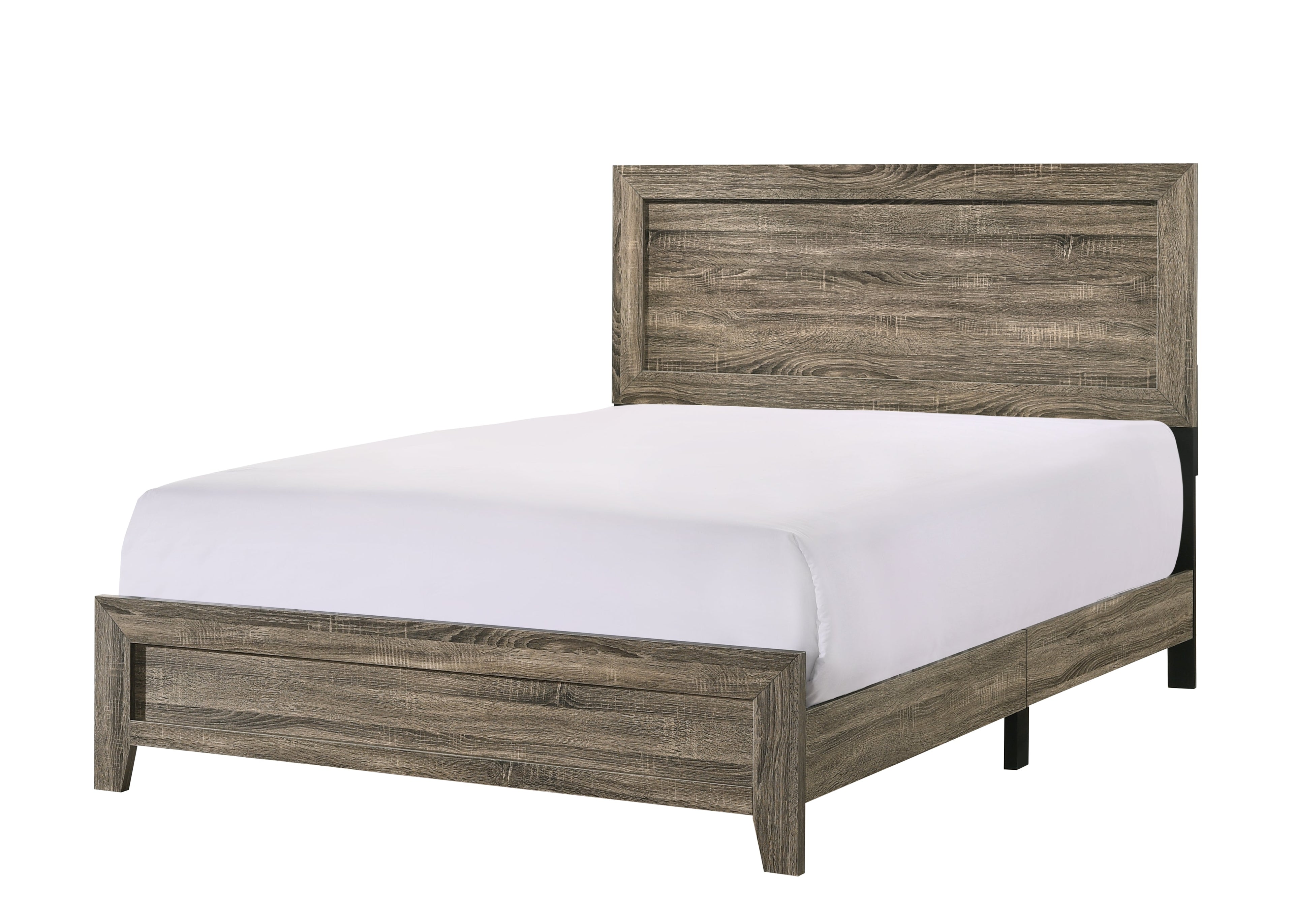 Millie Brown Panel Bedroom Set - SET | B9200-Q-BED | B9200-1 | B9200-11 | B9200-2 - Bien Home Furniture &amp; Electronics