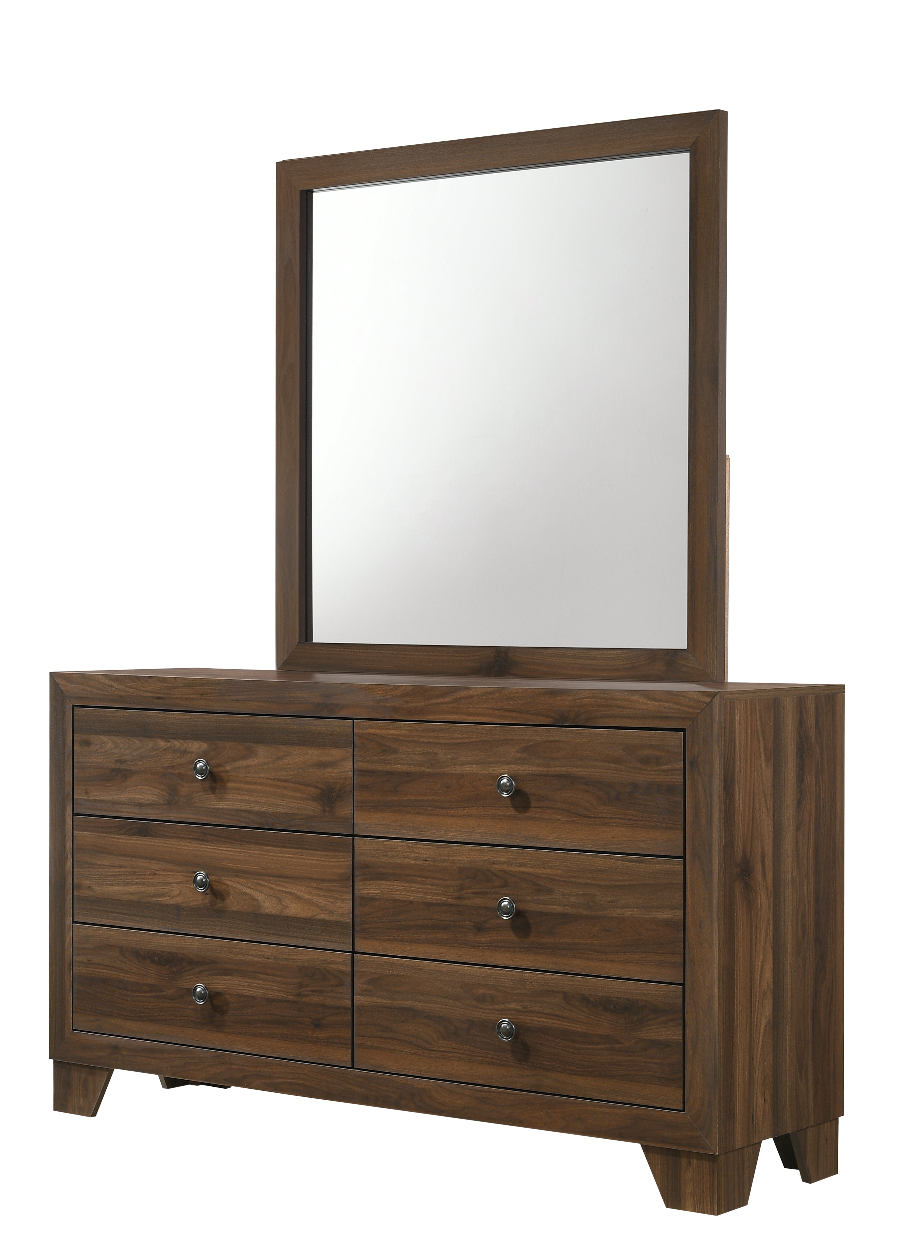 Millie Cherry Brown Panel Youth Bedroom Set - SET | B9250-F-BED | B9250-1 | B9250-11 | B9250-2 | B9250-4 - Bien Home Furniture & Electronics