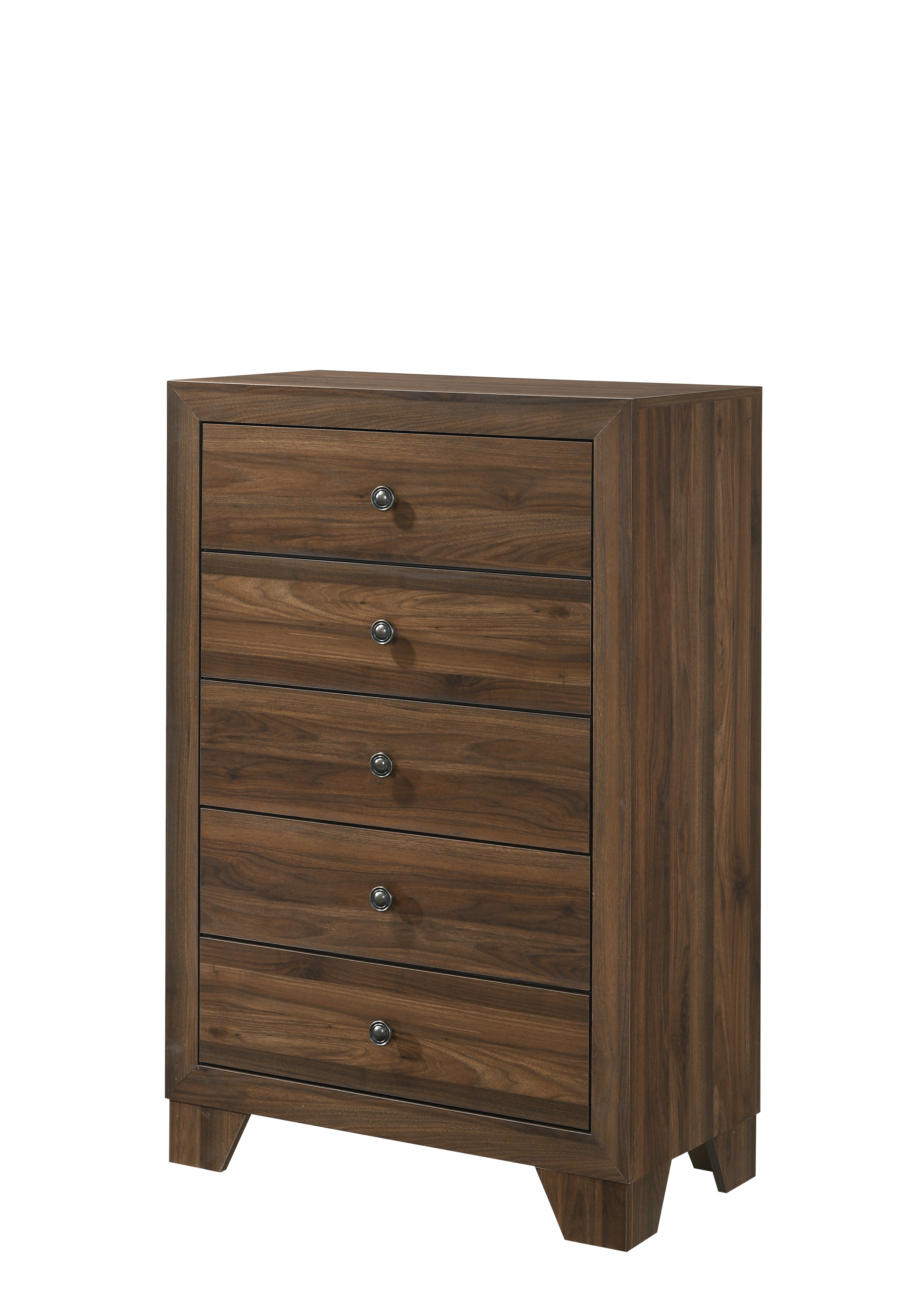 Millie Cherry Brown Panel Youth Bedroom Set - SET | B9250-F-BED | B9250-1 | B9250-11 | B9250-2 | B9250-4 - Bien Home Furniture & Electronics