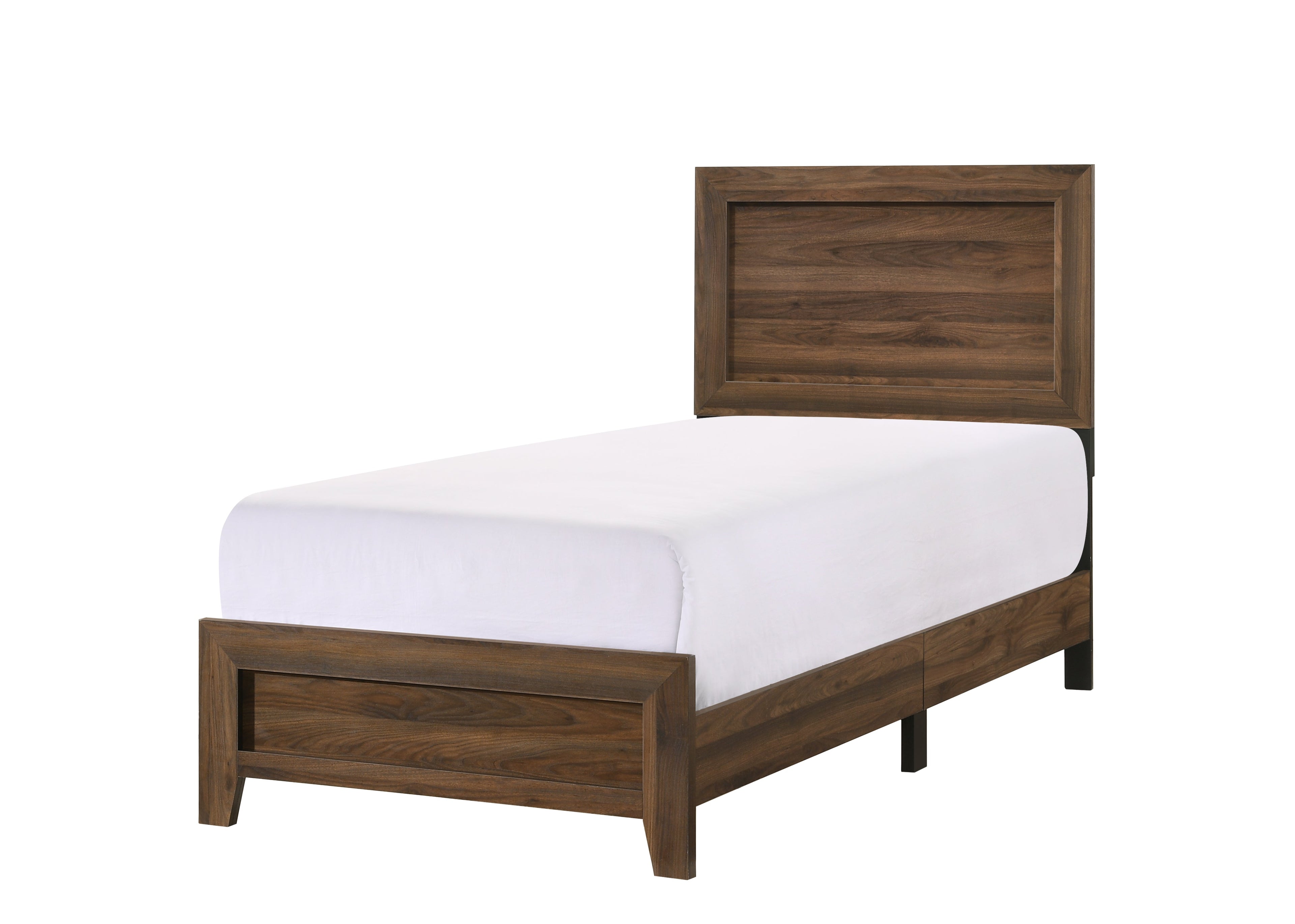 Millie Cherry Brown Panel Youth Bedroom Set - SET | B9250-F-BED | B9250-1 | B9250-11 | B9250-2 | B9250-4 - Bien Home Furniture & Electronics