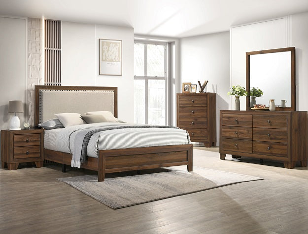 Millie Upholstery One Box Br.Cherry - B9255-F-BED - Bien Home Furniture & Electronics