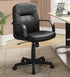 Minato Black Adjustable Height Office Chair - 800049 - Bien Home Furniture & Electronics