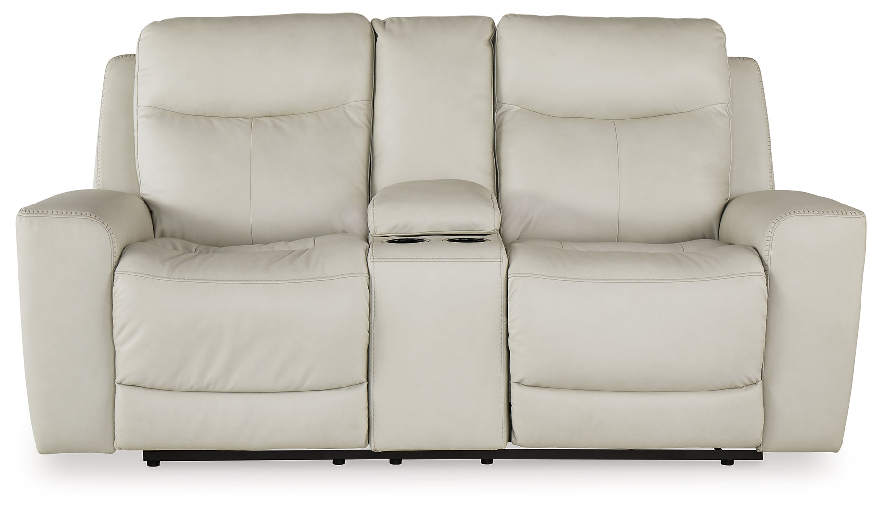 Mindanao Coconut Power Reclining Loveseat with Console - U5950518 - Bien Home Furniture & Electronics