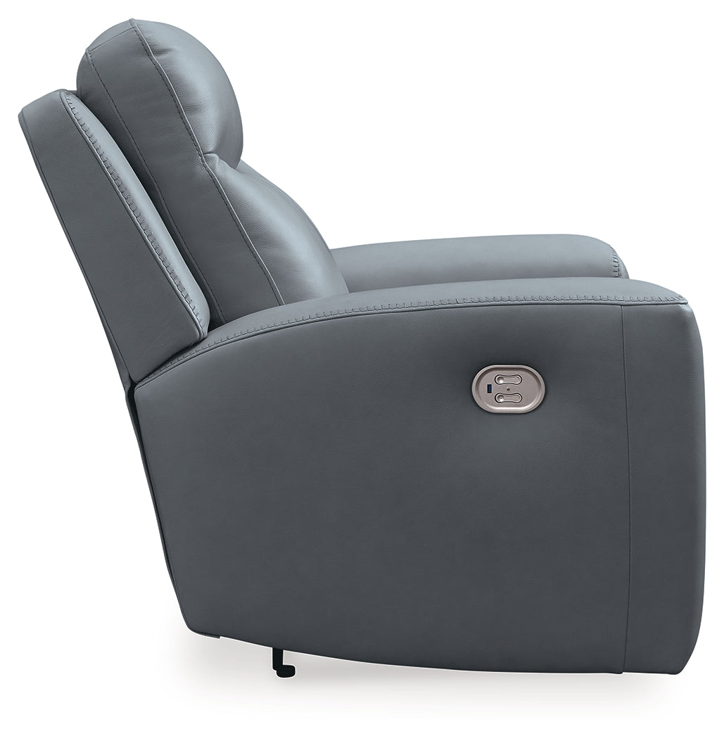 Mindanao Steel Power Recliner - U5950413 - Bien Home Furniture & Electronics