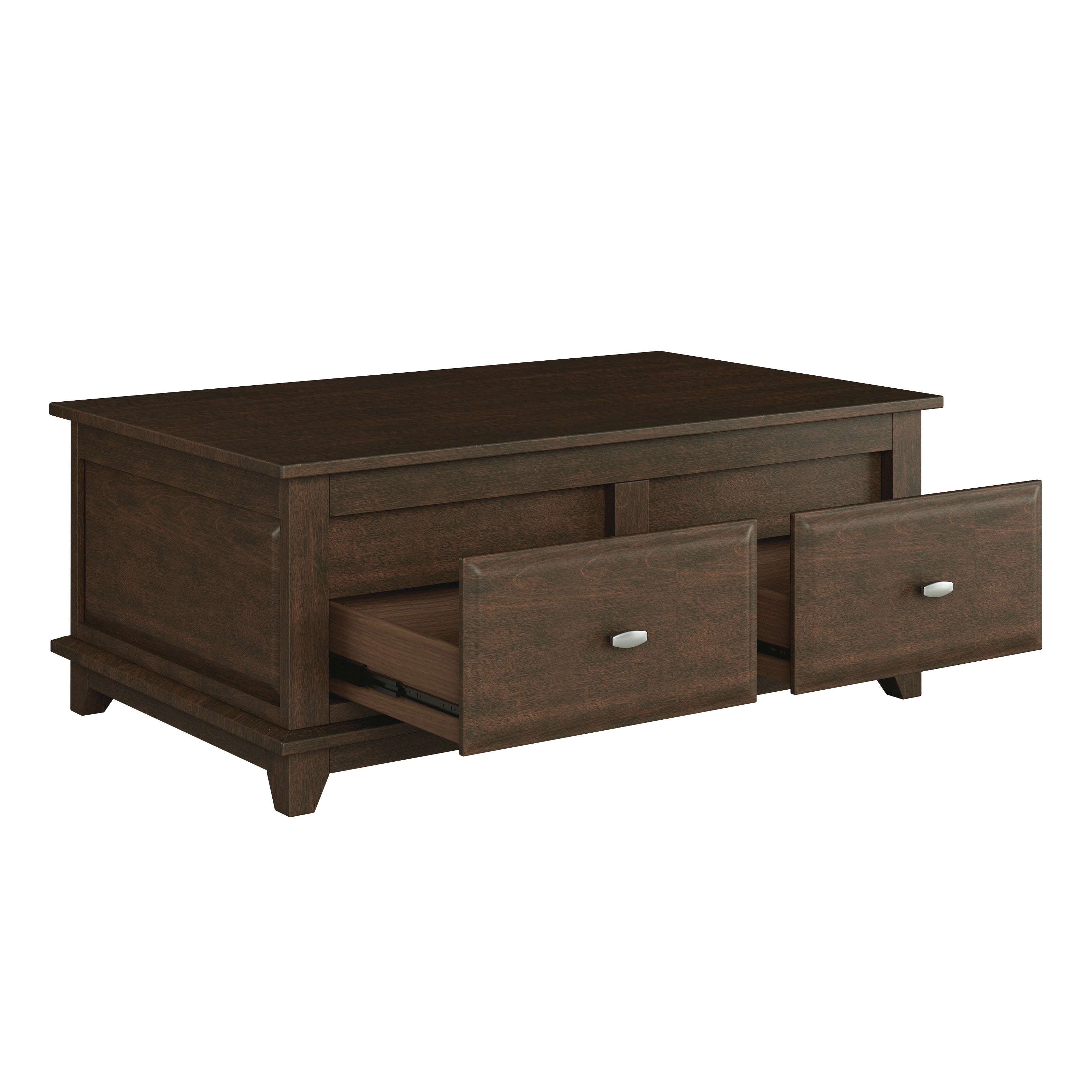 Minot Brown Cherry Lift Top Cocktail Table - 3621-30 - Bien Home Furniture & Electronics