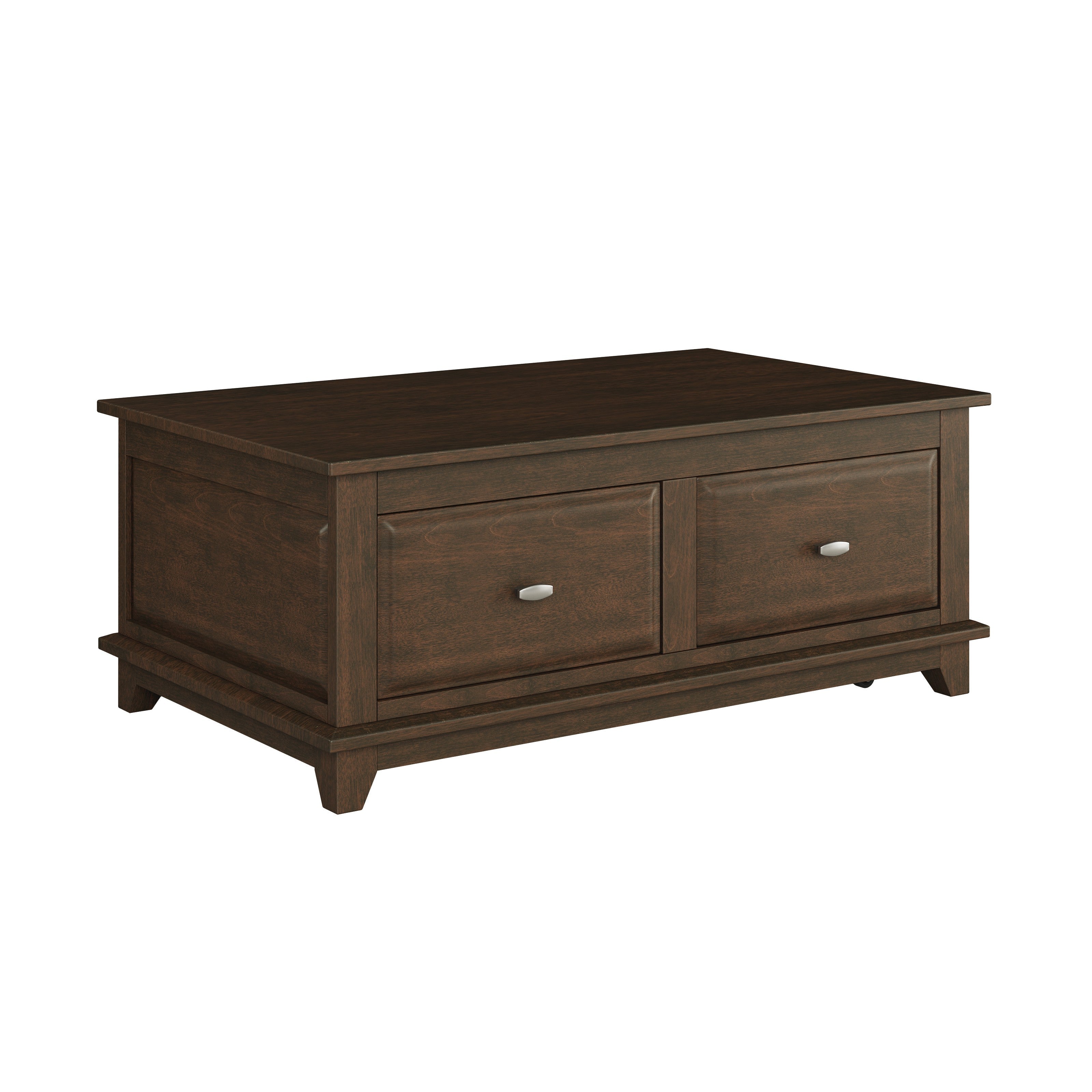 Minot Brown Cherry Lift Top Cocktail Table - 3621-30 - Bien Home Furniture & Electronics
