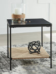 Minrich Black/Natural Accent Table - A4000591 - Bien Home Furniture & Electronics