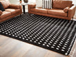 Minston Black/White 5' x 7' Rug - R405952 - Bien Home Furniture & Electronics