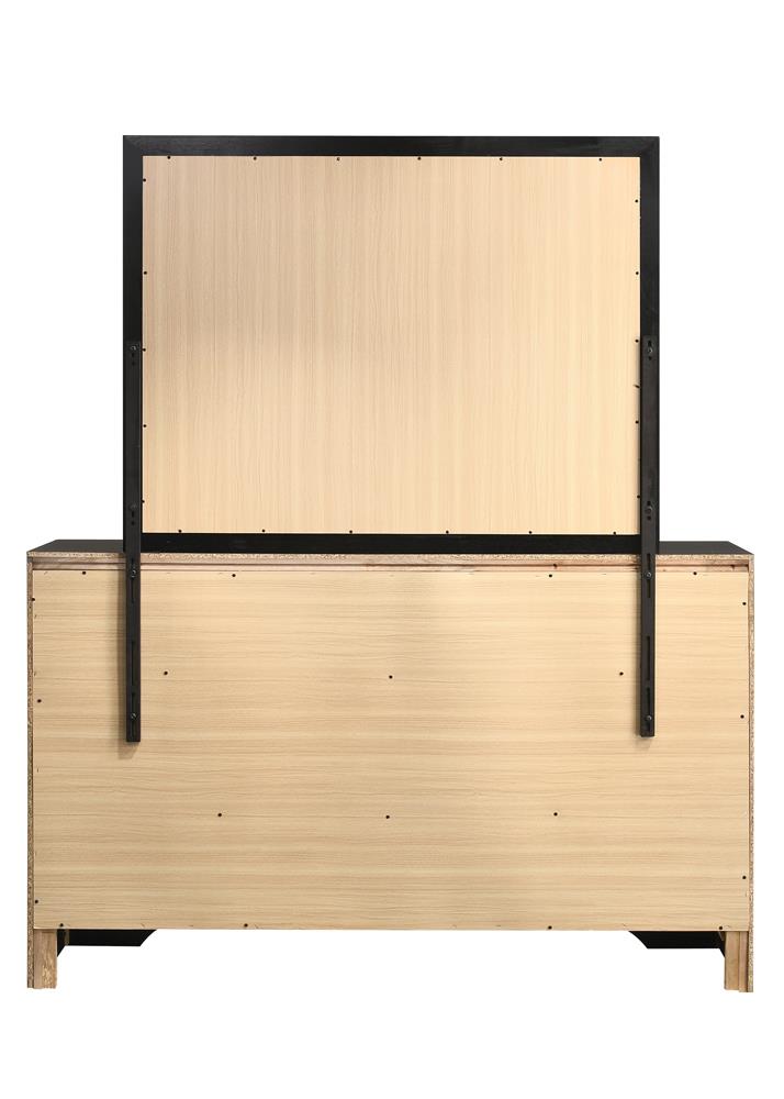 Miranda Black/Rhinestone 7-Drawer Dresser - 206363 - Bien Home Furniture & Electronics