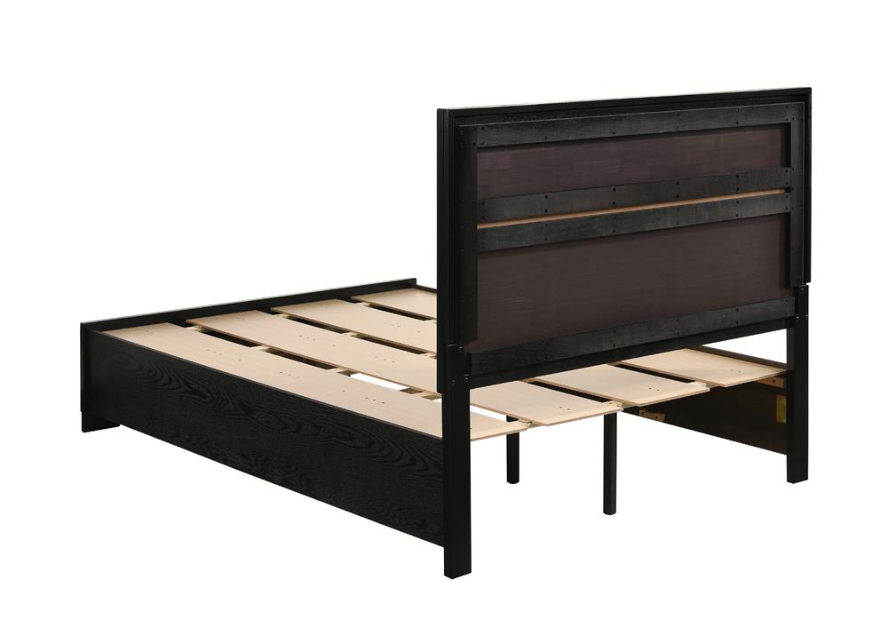 Miranda Full Storage Bed Black - 206361F - Bien Home Furniture & Electronics