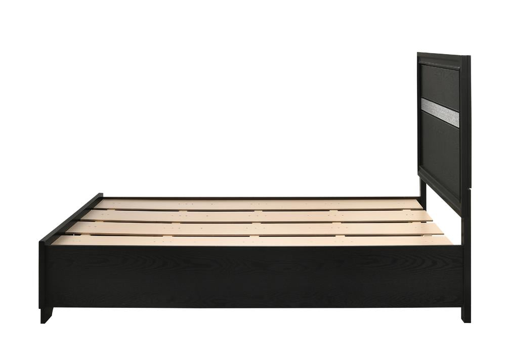 Miranda Full Storage Bed Black - 206361F - Bien Home Furniture & Electronics