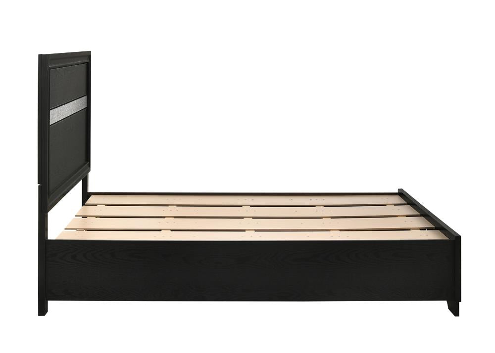 Miranda Full Storage Bed Black - 206361F - Bien Home Furniture & Electronics