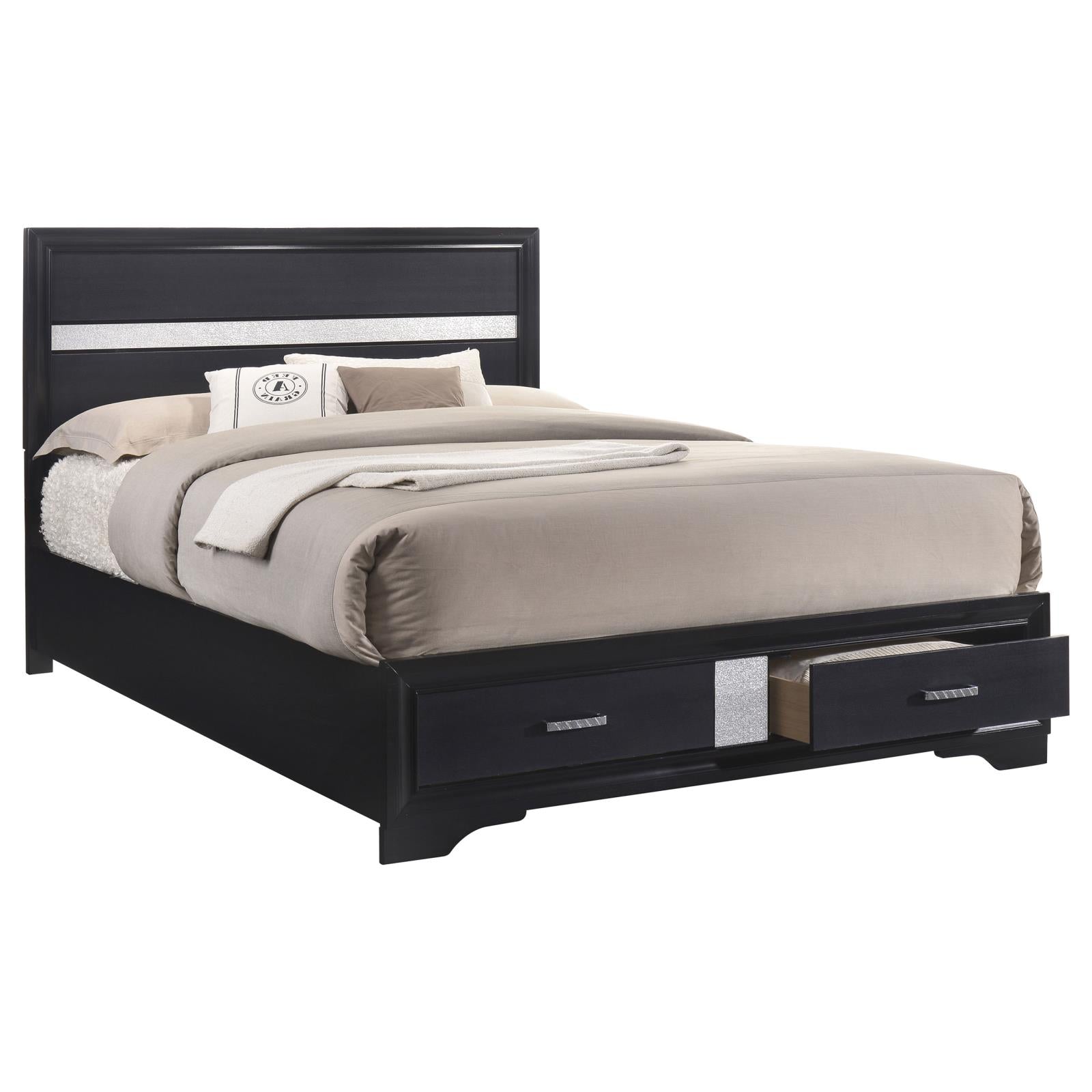 Miranda Platform Storage Bedroom Set - 206361Q-S5 - Bien Home Furniture & Electronics