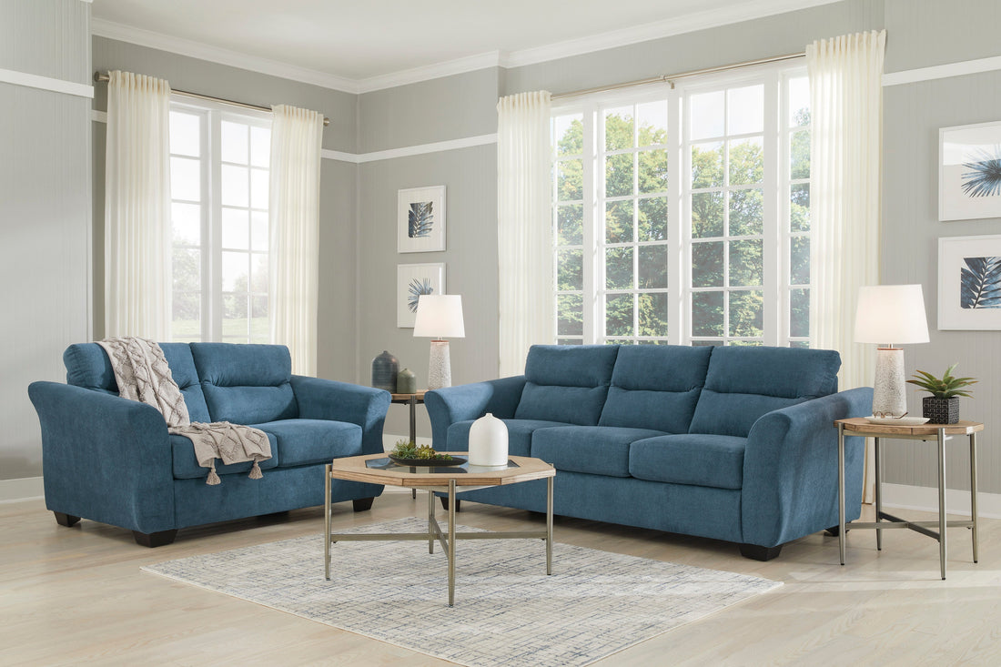 Miravel Indigo Living Room Set - SET | 4620538 | 4620535 - Bien Home Furniture &amp; Electronics