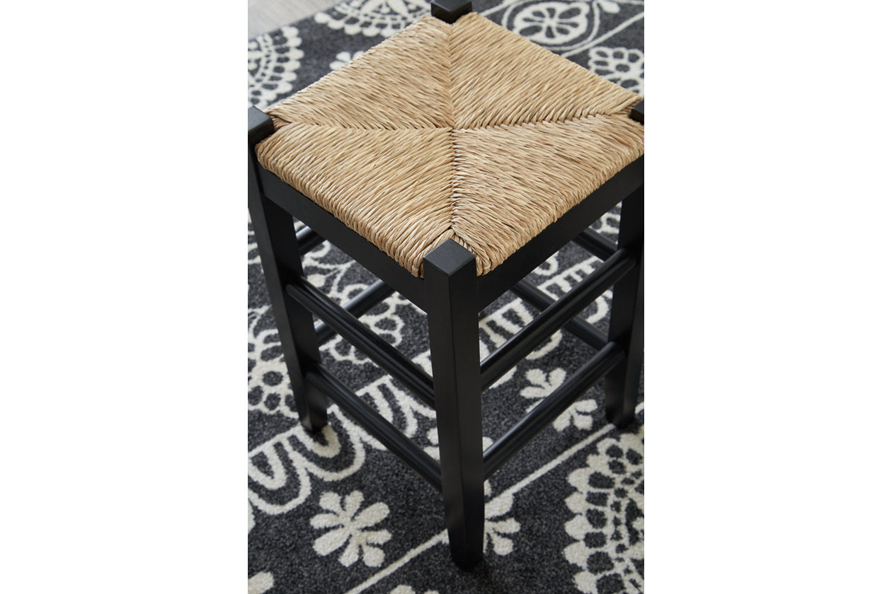 Mirimyn Black Counter Height Barstool, Set of 2 - D508-124 - Bien Home Furniture & Electronics