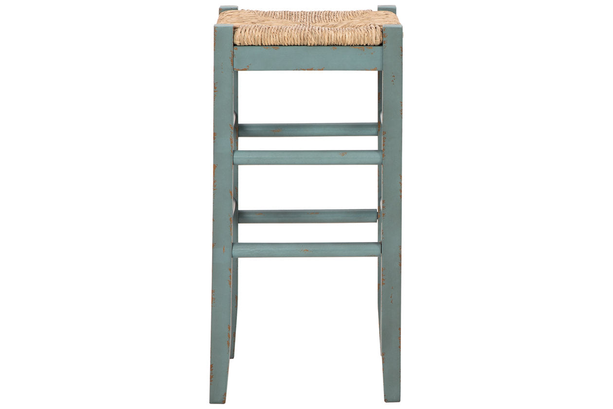 Mirimyn Teal Bar Height Barstool, Set of 2 - D508-330 - Bien Home Furniture & Electronics