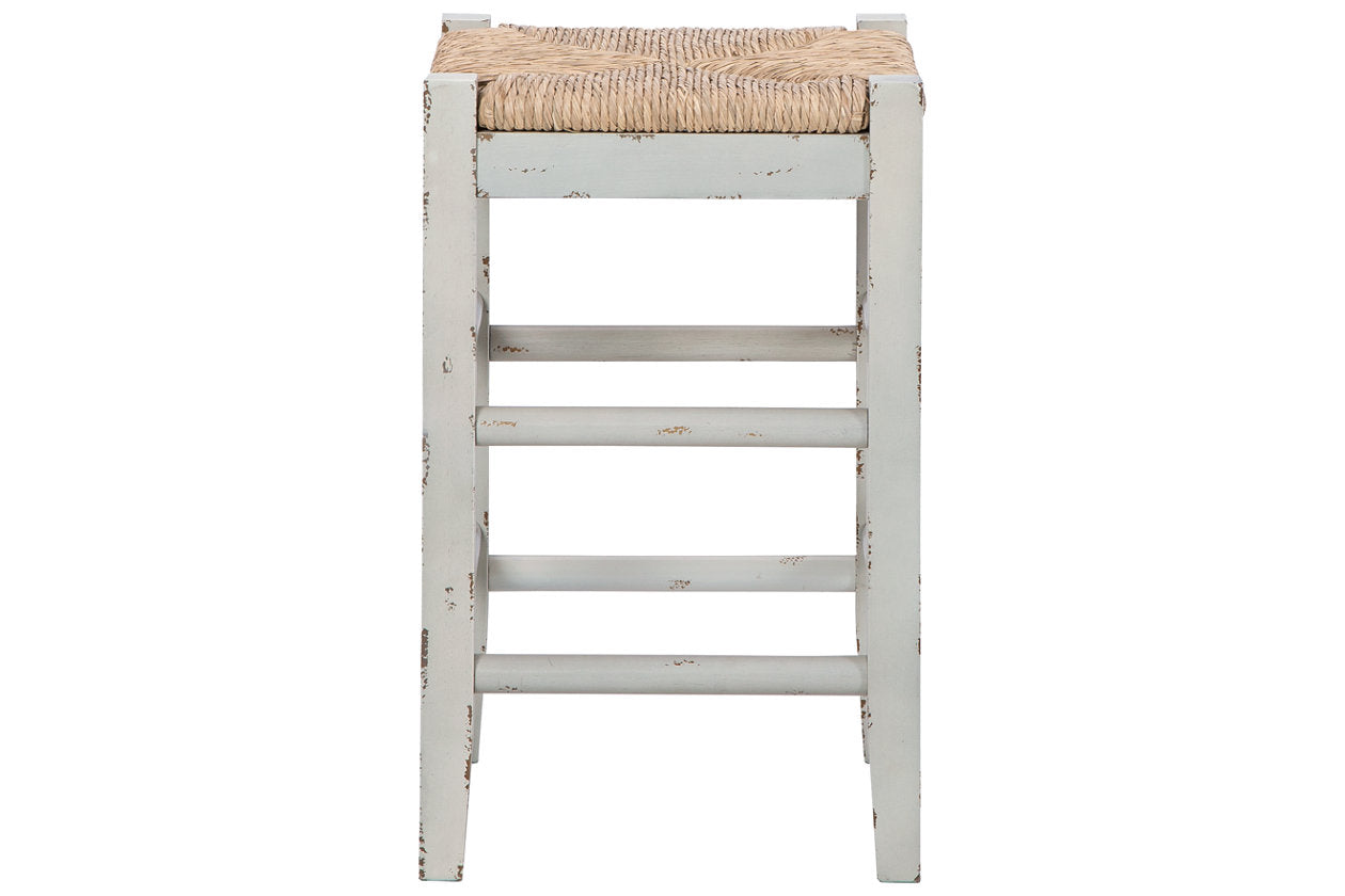 Mirimyn White Counter Height Barstool, Set of 2 - D508-224 - Bien Home Furniture & Electronics