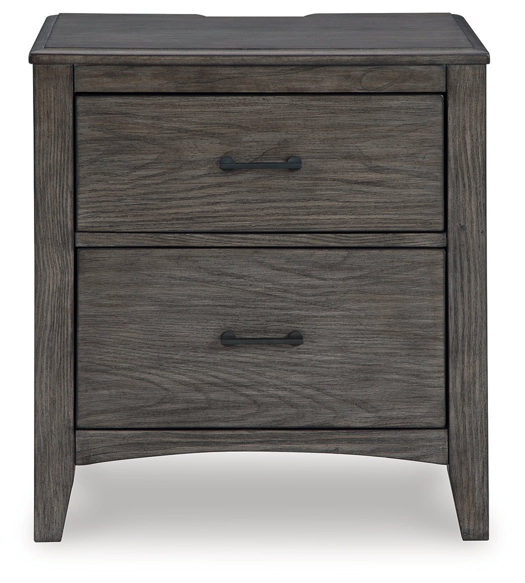 Montillan Grayish Brown Nightstand - B651-92 - Bien Home Furniture & Electronics