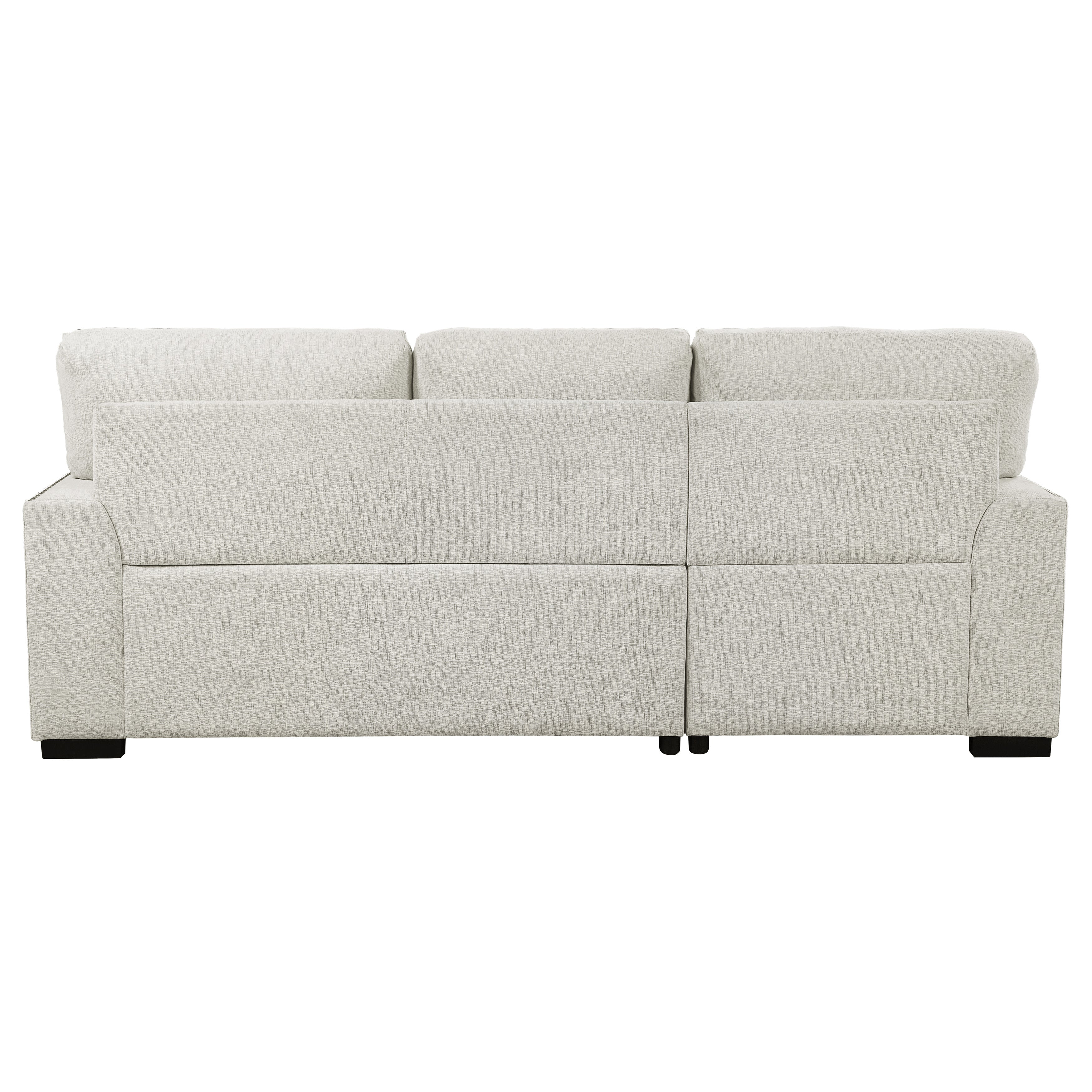 Morelia Beige LAF Storage Sleeper Sofa Chaise - 9468BE*2LC2R - Bien Home Furniture & Electronics