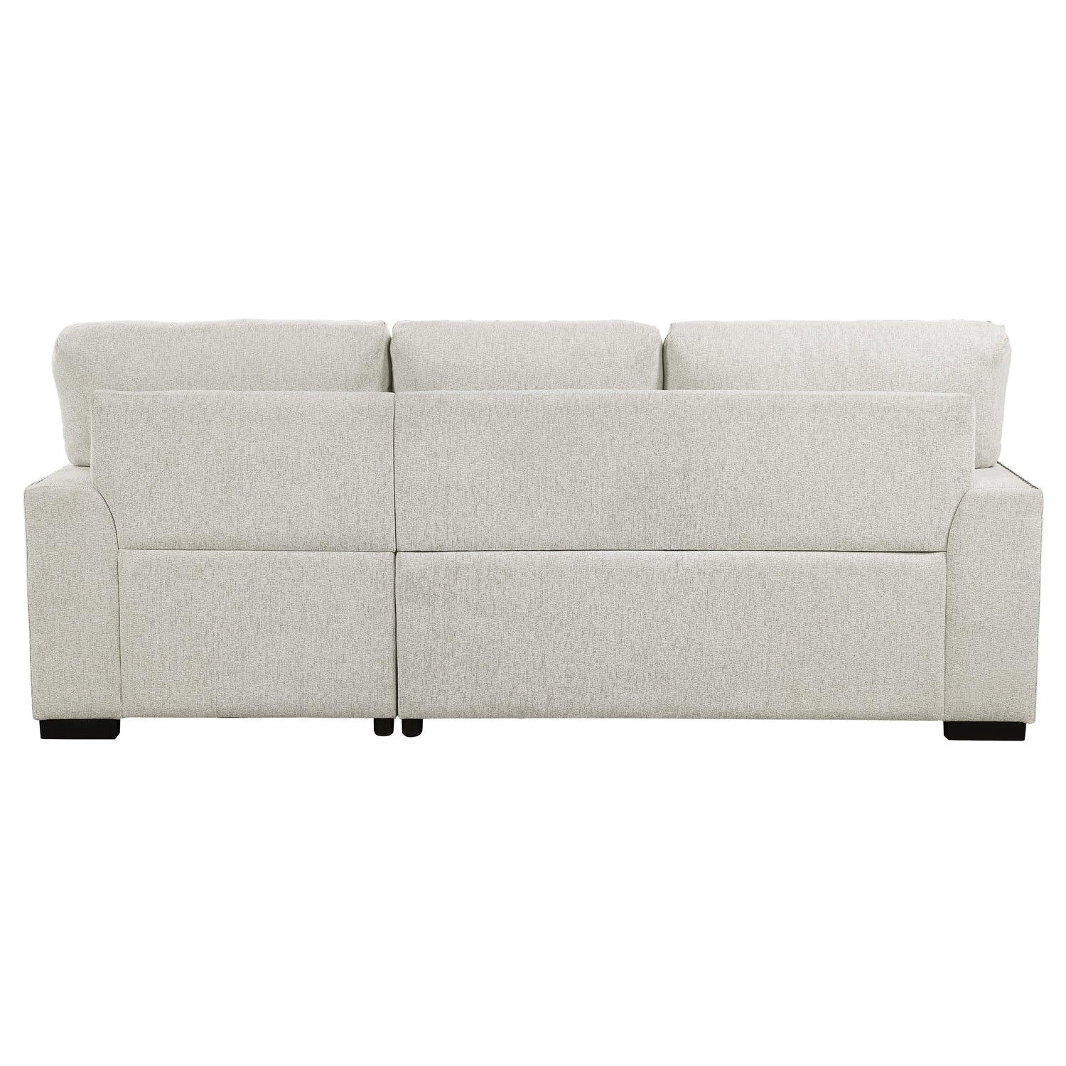 Morelia Beige RAF Storage Sleeper Sofa Chaise - 9468BE*2RC2L - Bien Home Furniture & Electronics