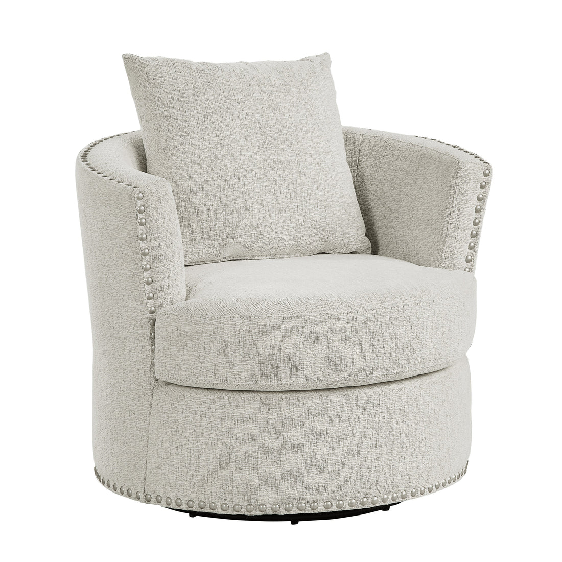 Morelia Beige Swivel Chair - 9468BE-1 - Bien Home Furniture &amp; Electronics