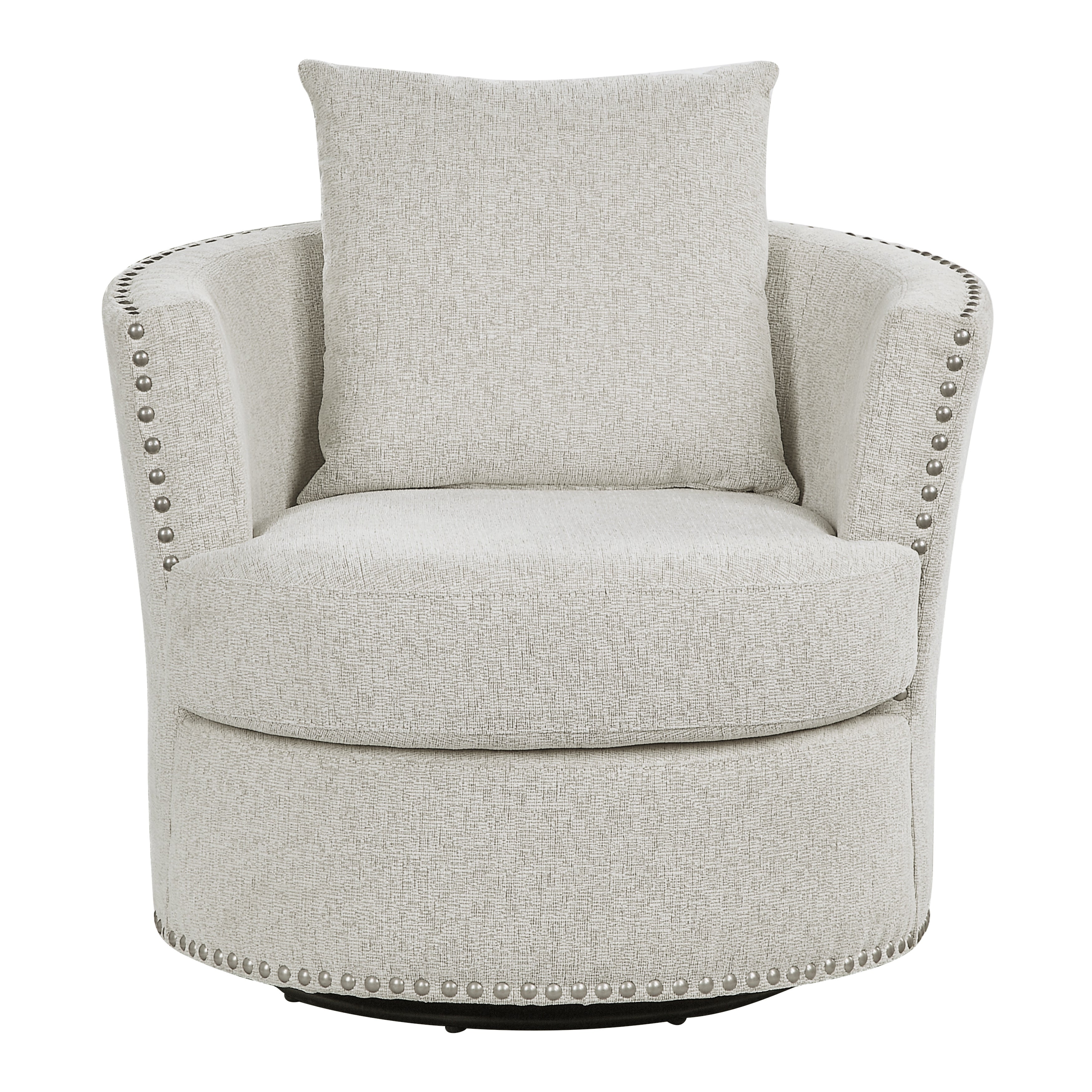 Morelia Beige Swivel Chair - 9468BE-1 - Bien Home Furniture & Electronics