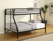 Morgan Black Twin over Full Bunk Bed - 2258K - Bien Home Furniture & Electronics