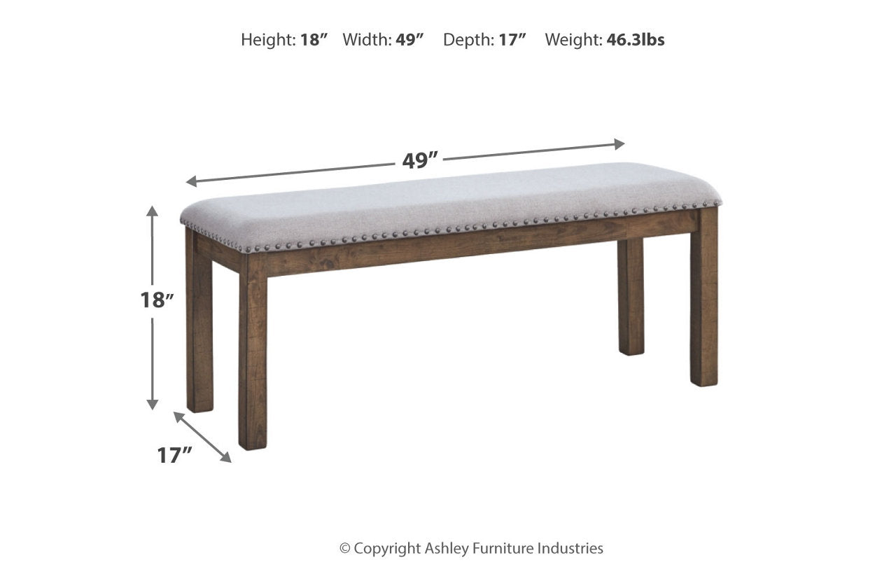 Moriville Beige Dining Bench - D631-00 - Bien Home Furniture &amp; Electronics