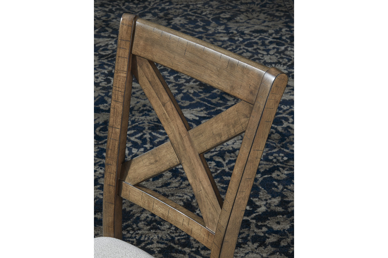 Moriville Beige Dining Chair, Set of 2 - D631-01 - Bien Home Furniture & Electronics