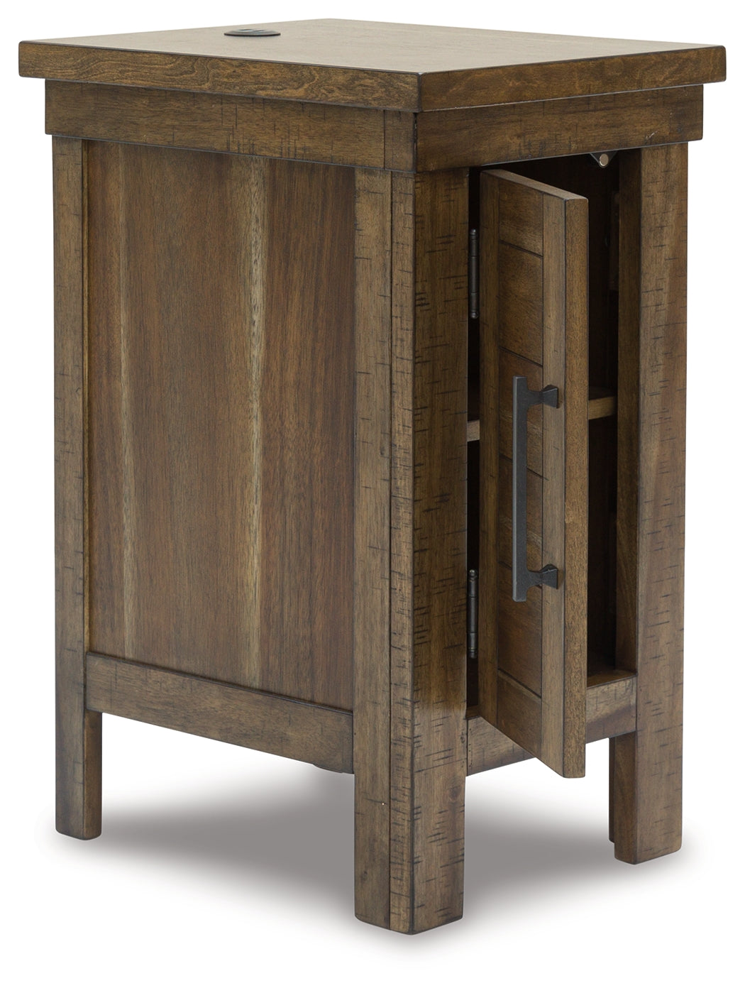 MORIVILLE Grayish Brown Chairside End Table - T731-7 - Bien Home Furniture & Electronics