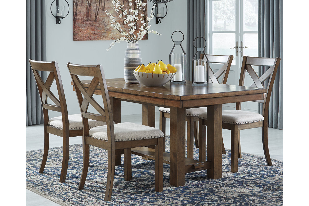 Moriville Grayish Brown Dining Extension Table - D631-45 - Bien Home Furniture & Electronics