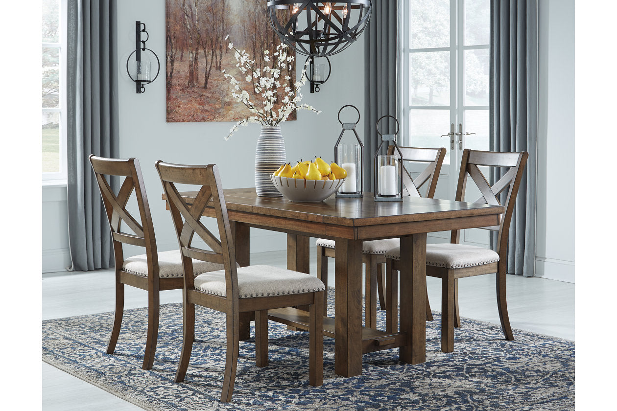 Moriville Grayish Brown Dining Extension Table - D631-45 - Bien Home Furniture & Electronics