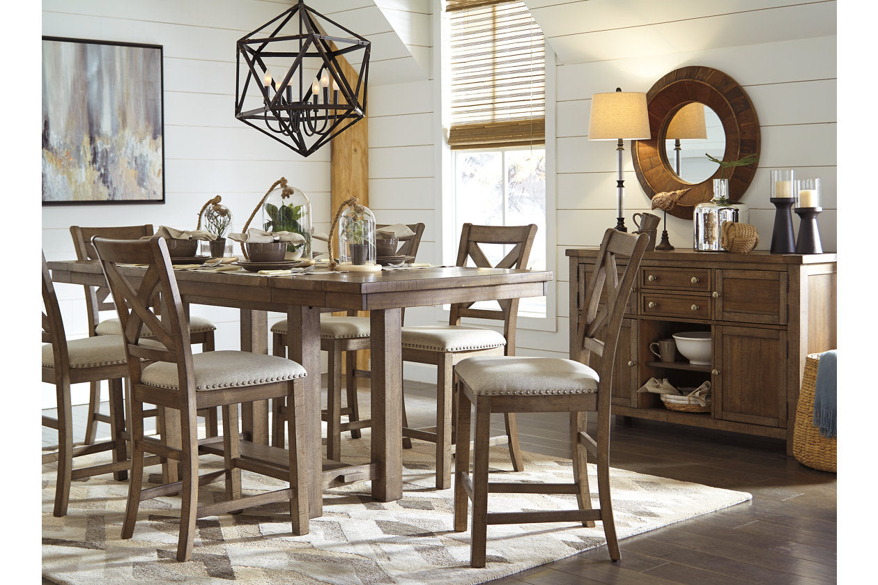 Moriville Grayish Brown Dining Server - D631-60 - Bien Home Furniture & Electronics