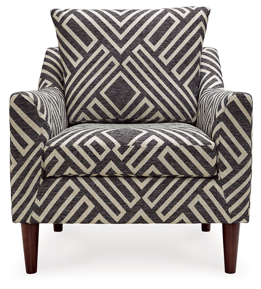 Morrilton Next-Gen Nuvella Natural/Charcoal Accent Chair - A3000641 - Bien Home Furniture & Electronics