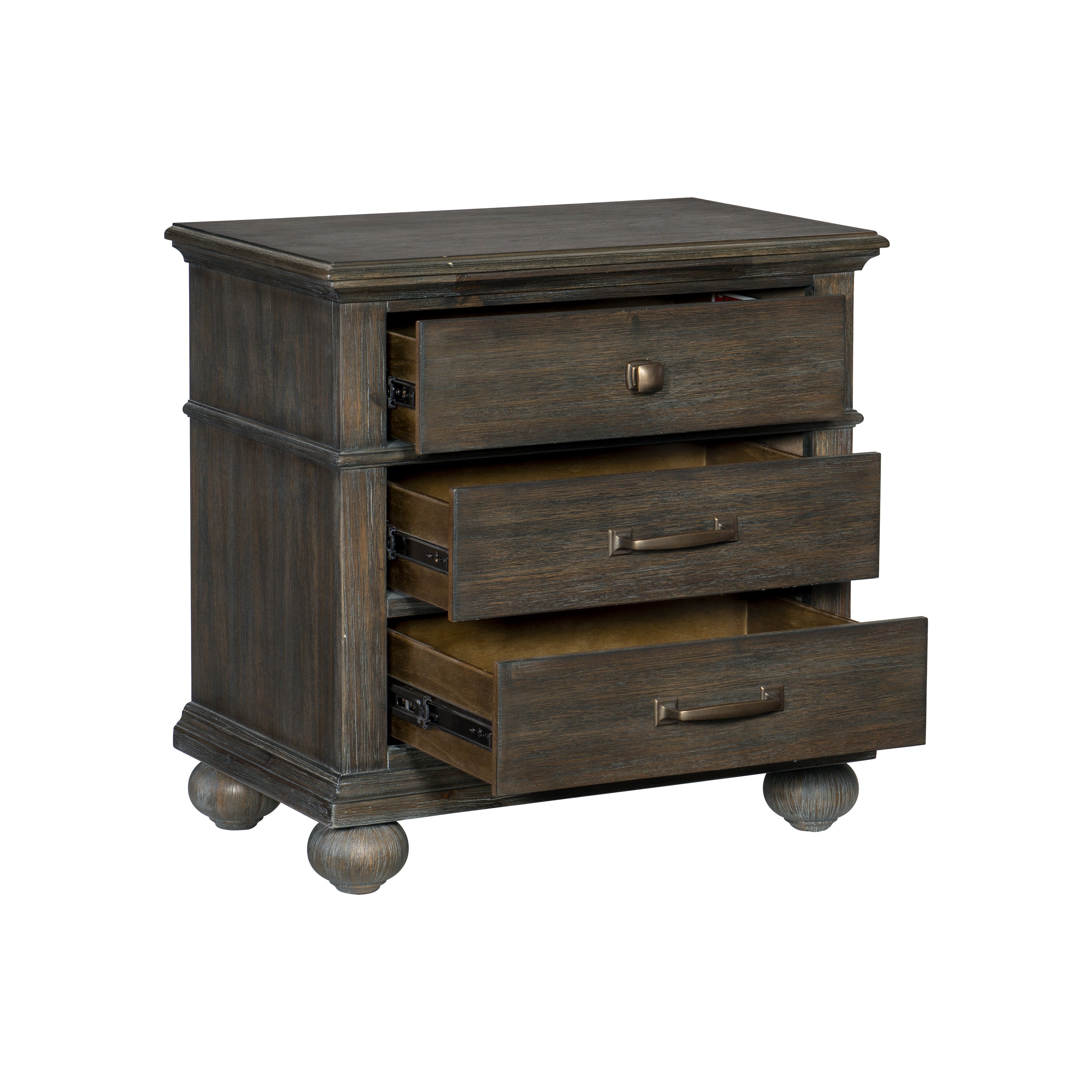 Motsinger Brown Nightstand - 1400-4 - Bien Home Furniture & Electronics