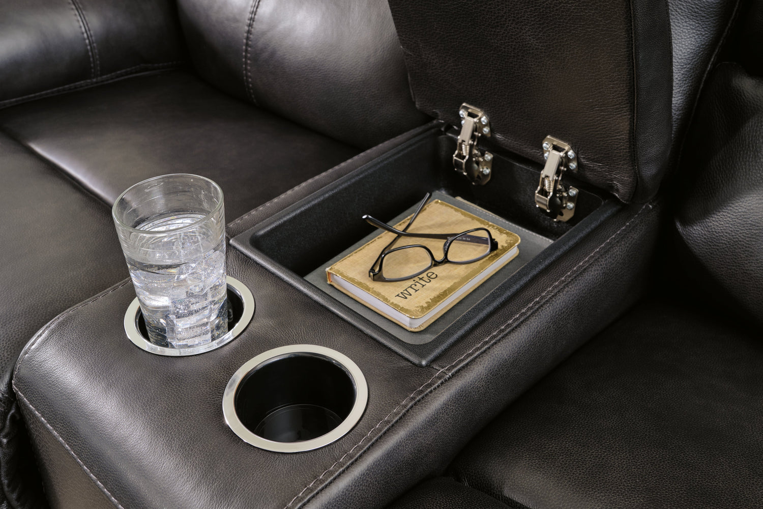 Mountainous Eclipse Power Reclining Loveseat - U6580118 - Bien Home Furniture & Electronics
