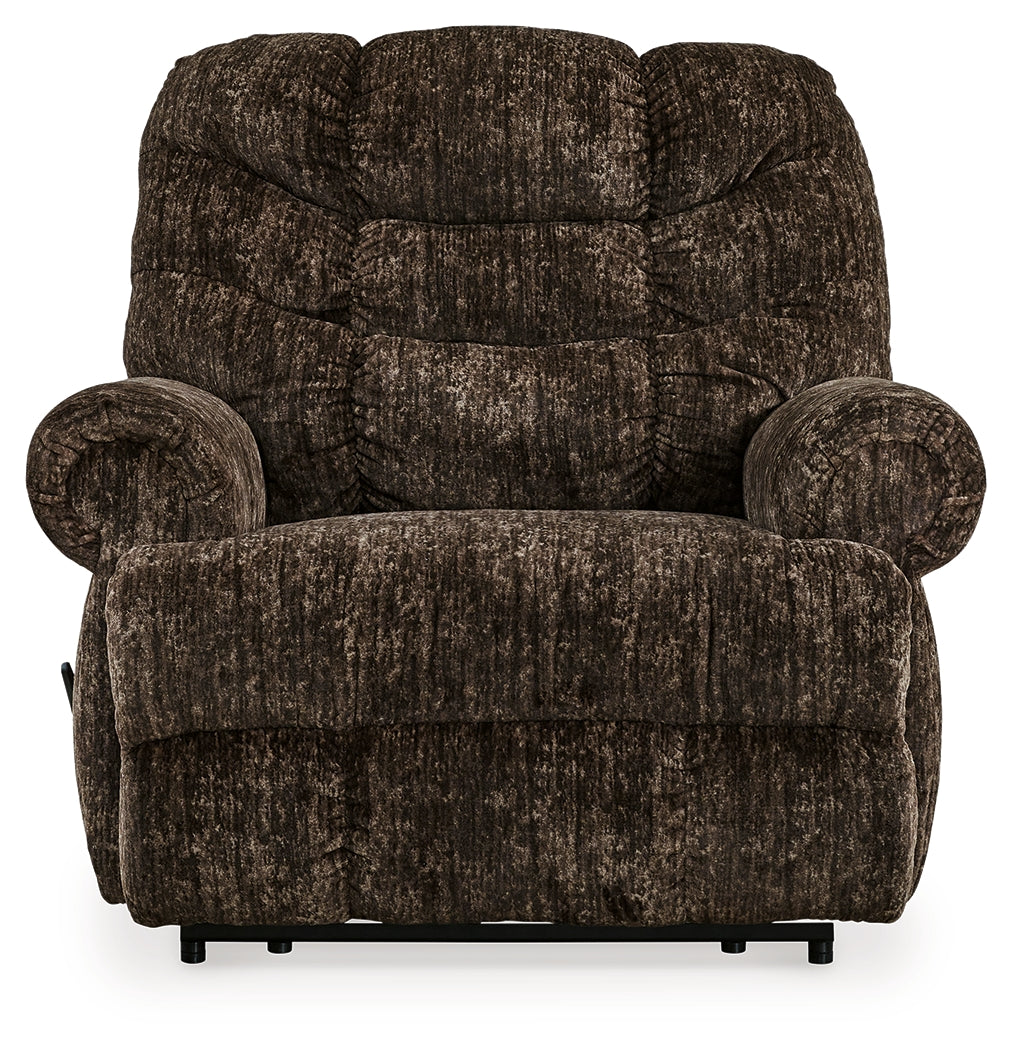 Movie Man Chocolate Recliner - 6380229 - Bien Home Furniture & Electronics