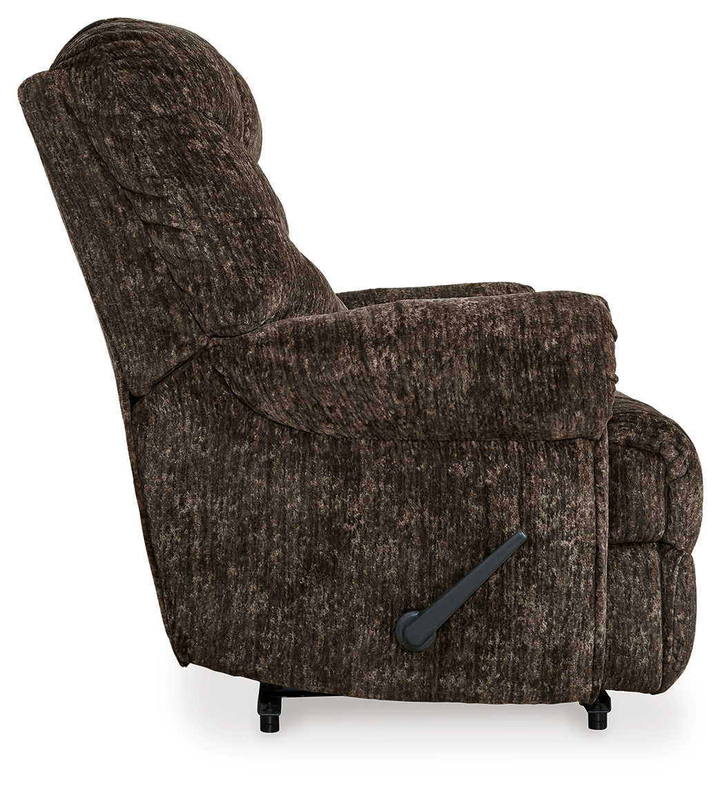 Movie Man Chocolate Recliner - 6380229 - Bien Home Furniture & Electronics