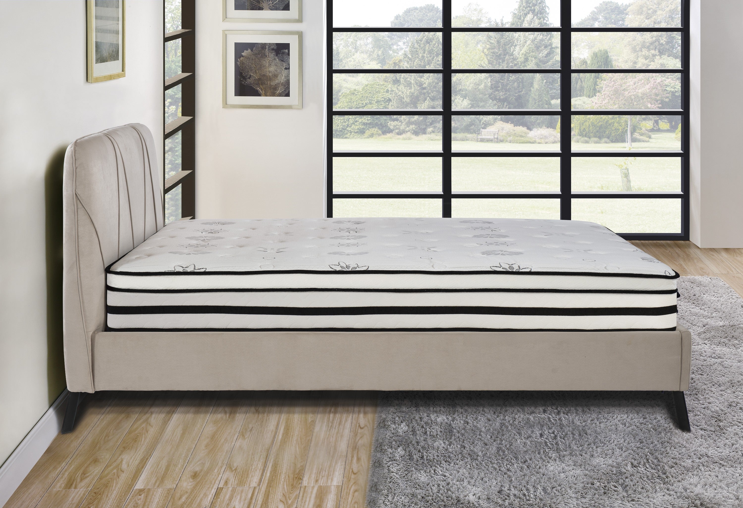 MT-PH12EK 12" Eastern King Hybrid Mattress - MT-PH12EK - Bien Home Furniture & Electronics